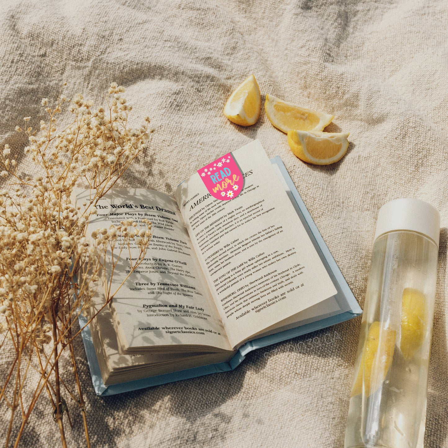 Magnetic Bookmark, Bookworm Gift, Bookish Gift, Book Lovers Gift, Handmade Bookmark