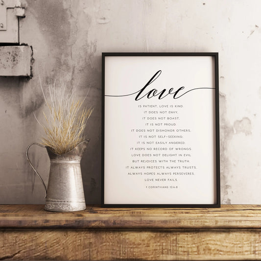 Studio39_1_Corinthians_13_Bible_Quote_Print_Bible_Wall_Art_Wedding_Gift_Love_is_Patient_Love_is_Kind_Christian_Room_Decor_Scripture_Wall_Art_Cover_Photo