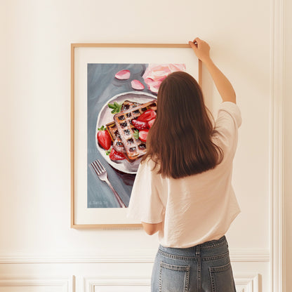 Breakfast NO.1 - Fine Art Print, Giclée Print, Home Décor, Wall Art