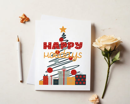 Happy Holidays, Christmas Cards, Greeting Cards, Seasonal and Holiday Cards