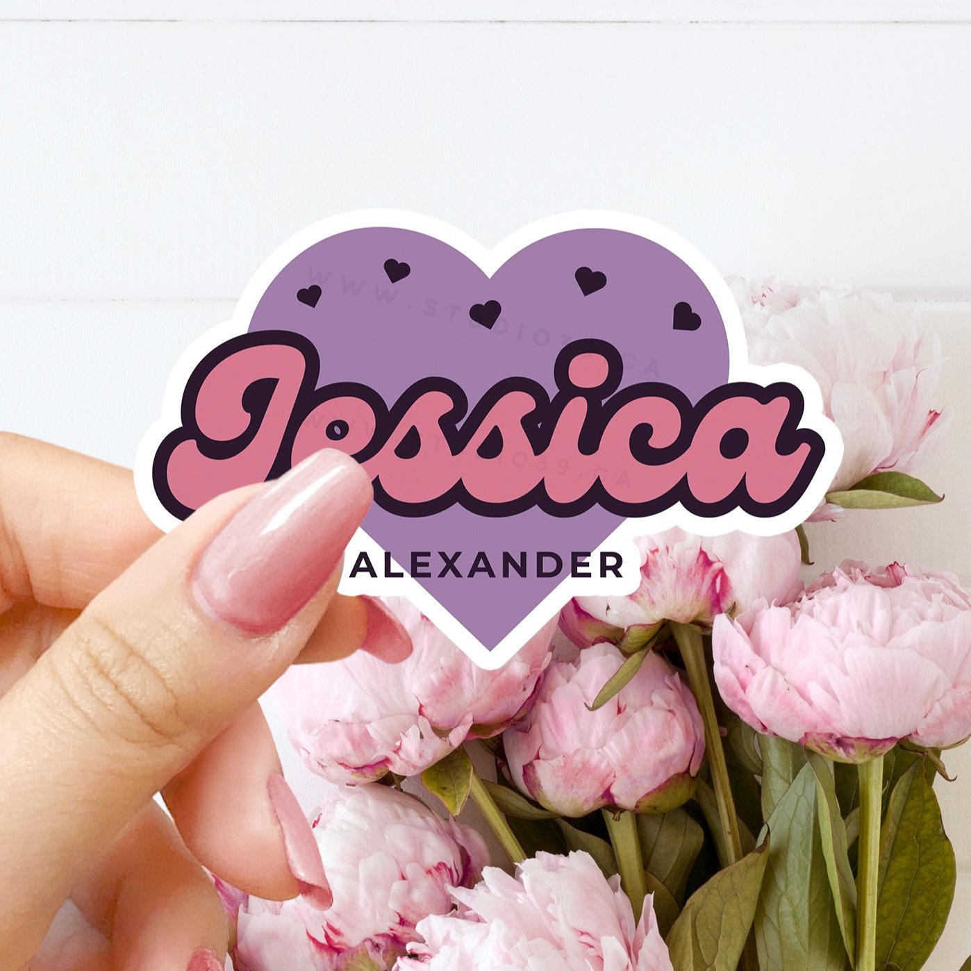 Personalized Name Stickers, Custom Stickers