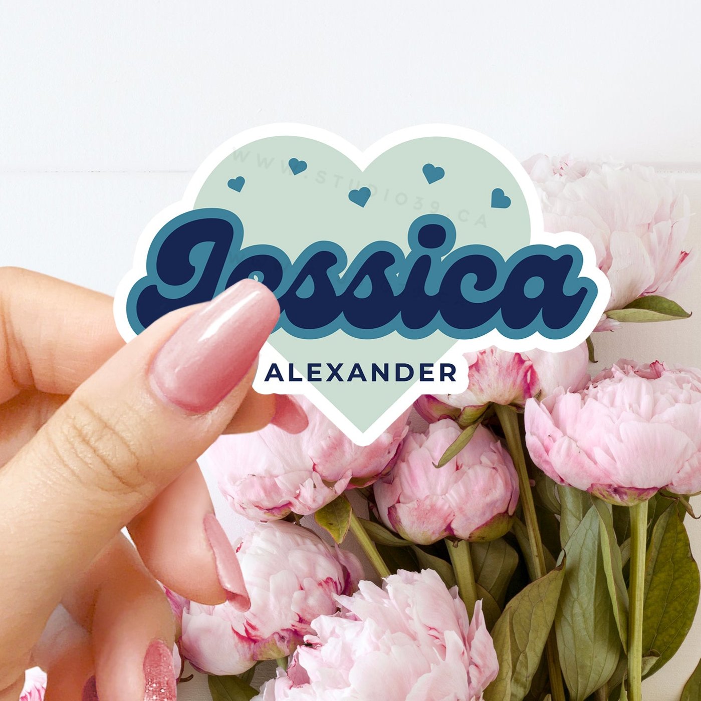 Personalized Name Stickers, Custom Stickers