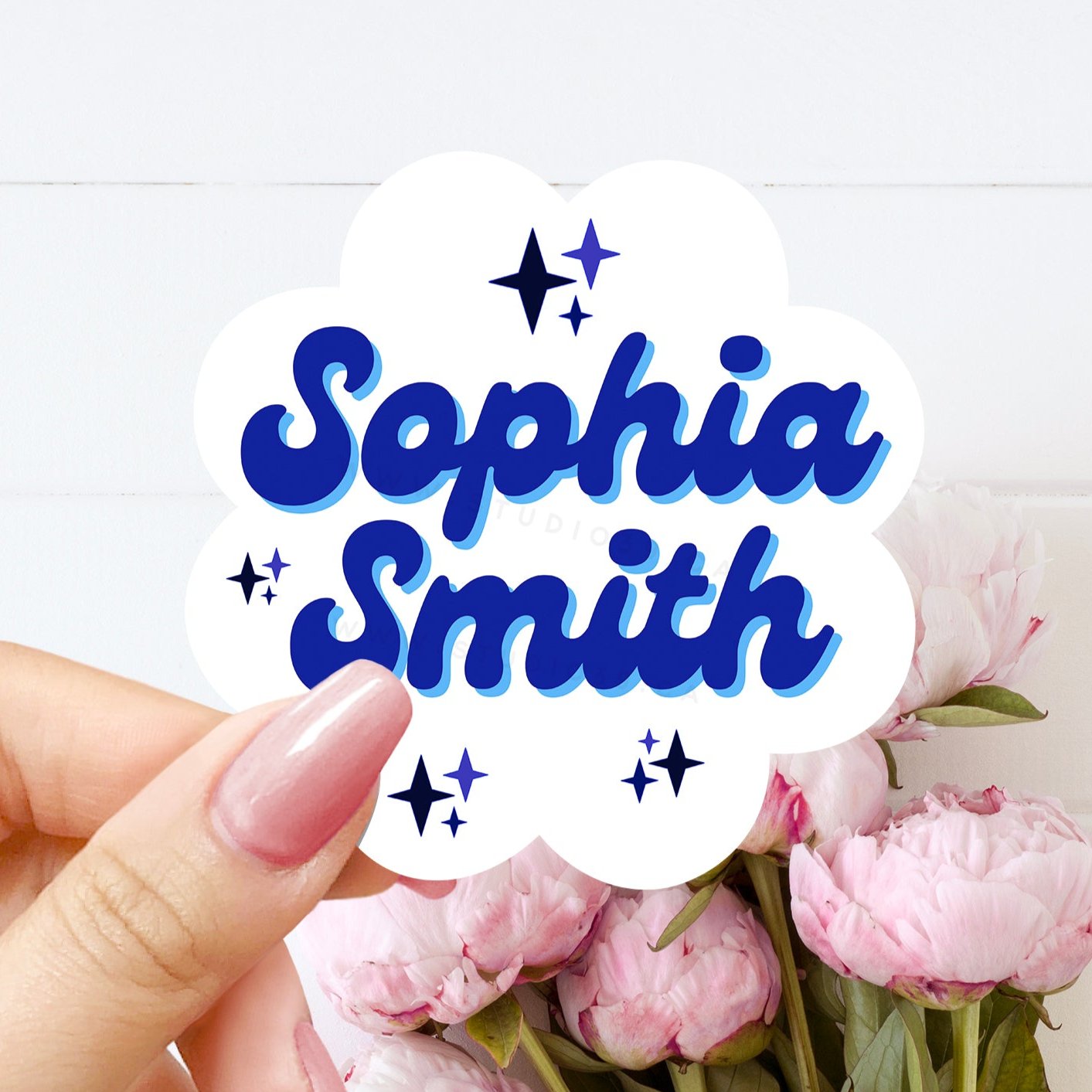 Personalized Name Stickers, Custom Stickers