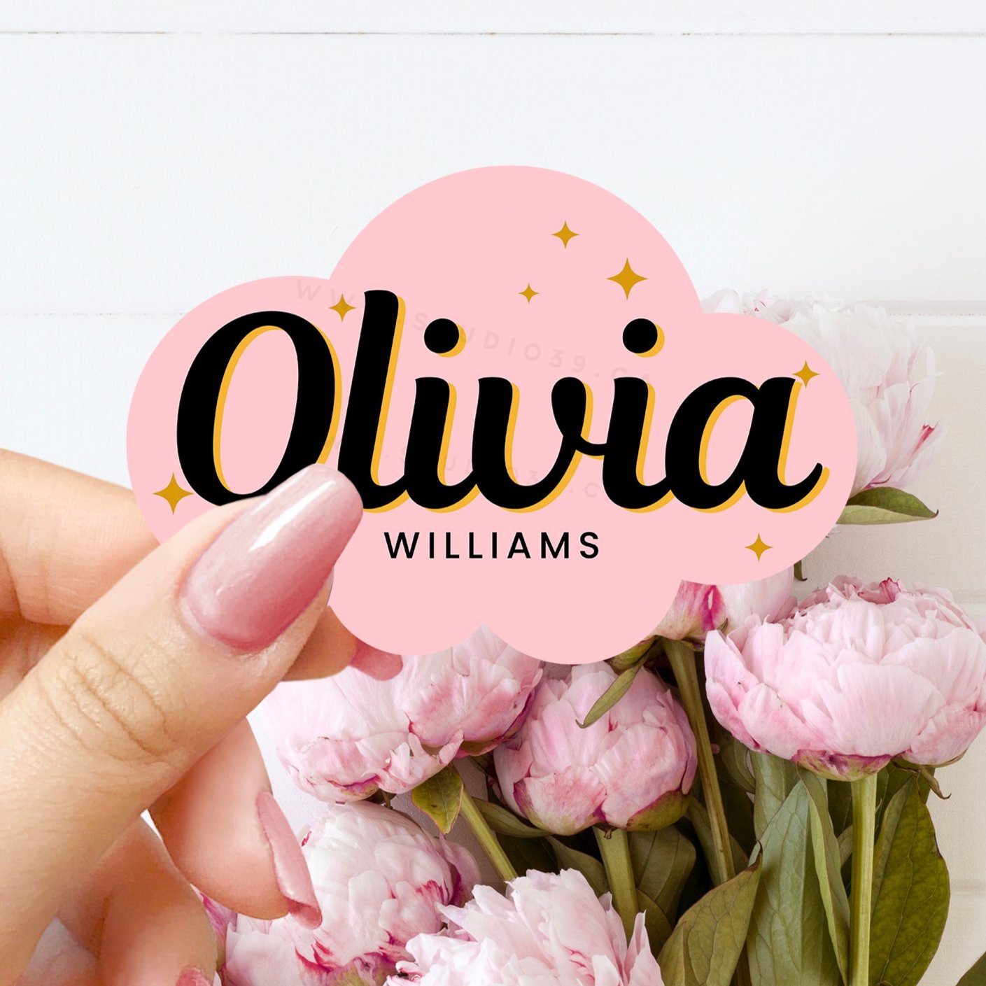 Personalized Name Stickers, Custom Stickers