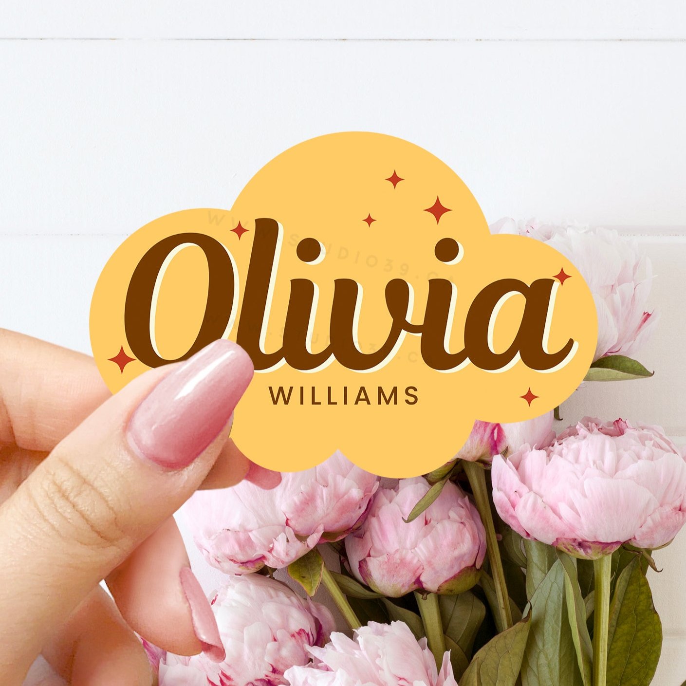 Personalized Name Stickers, Custom Stickers