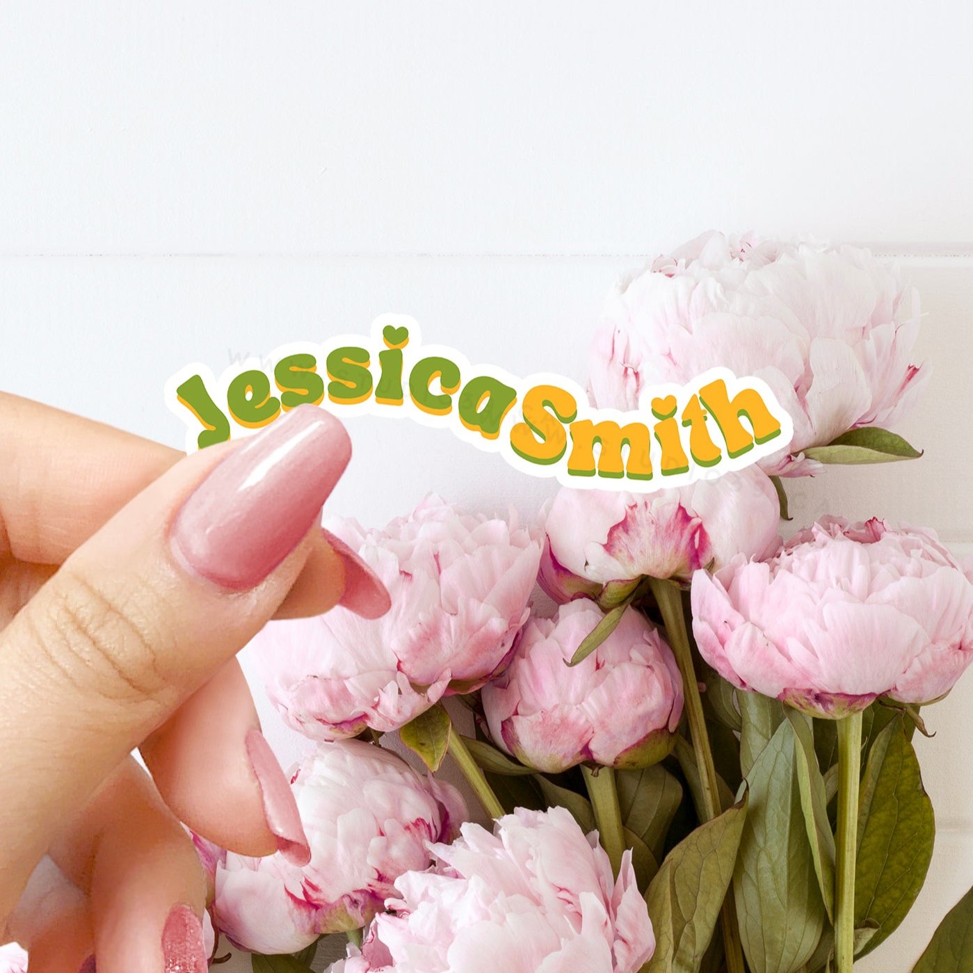 Personalized Name Stickers, Custom Stickers