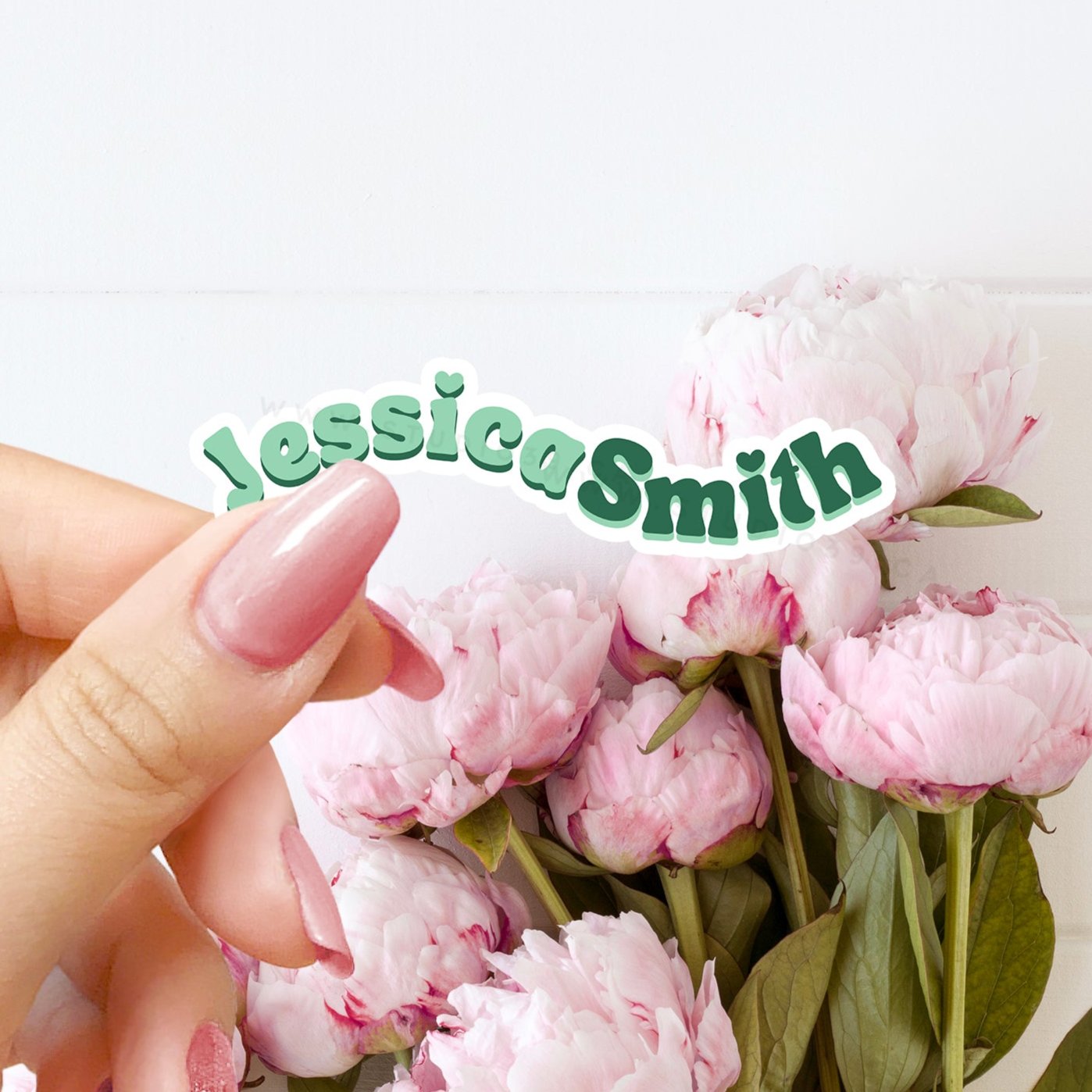 Personalized Name Stickers, Custom Stickers