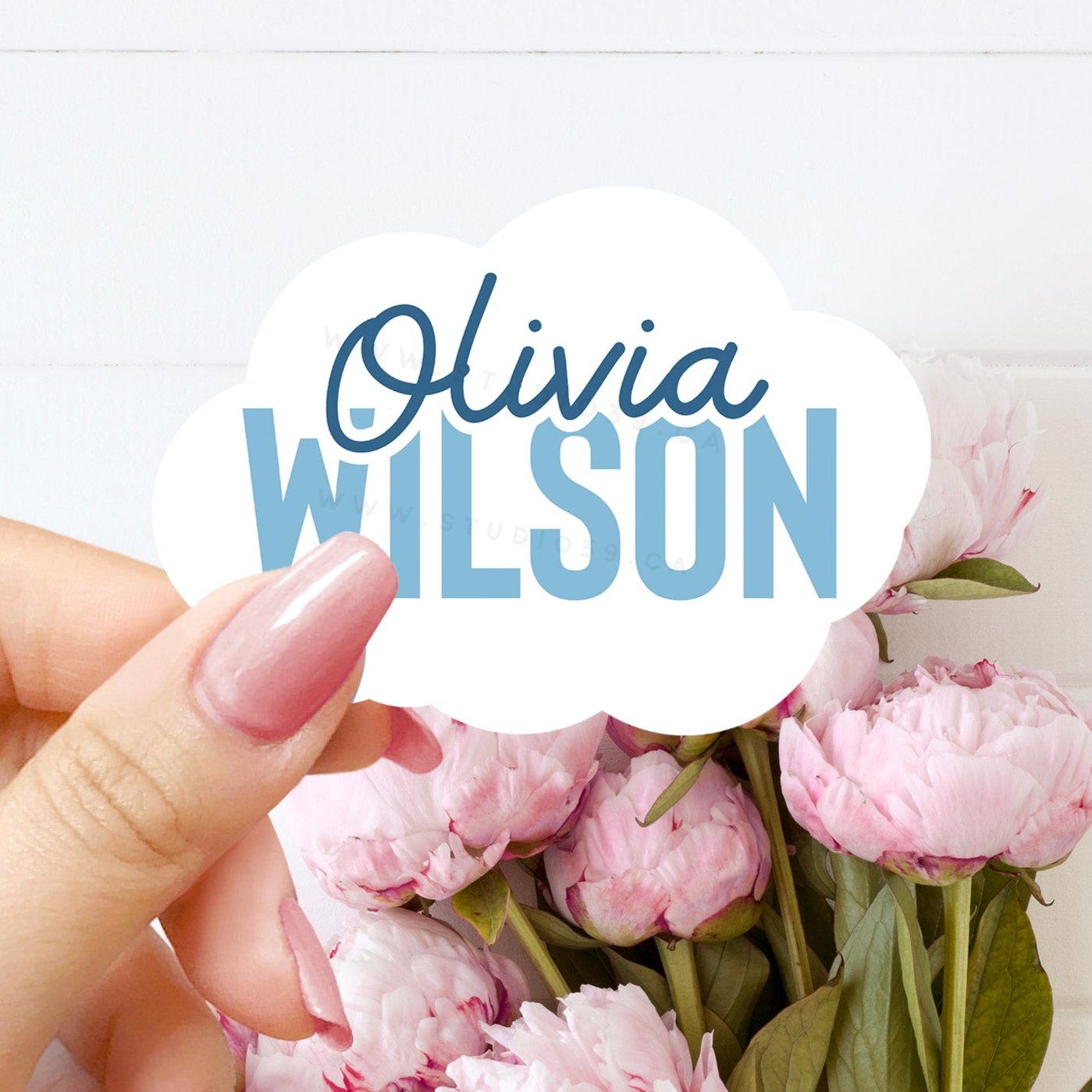 Personalized Name Stickers, Custom Stickers