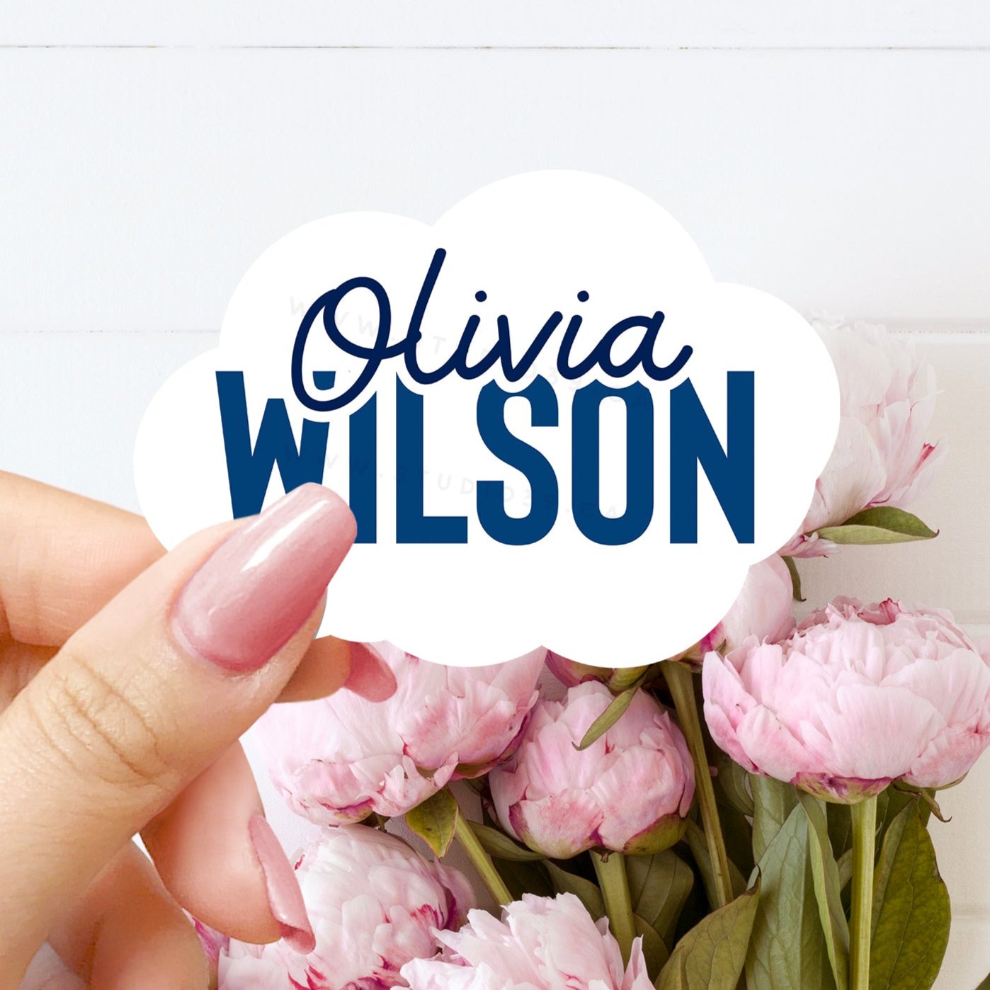 Personalized Name Stickers, Custom Stickers