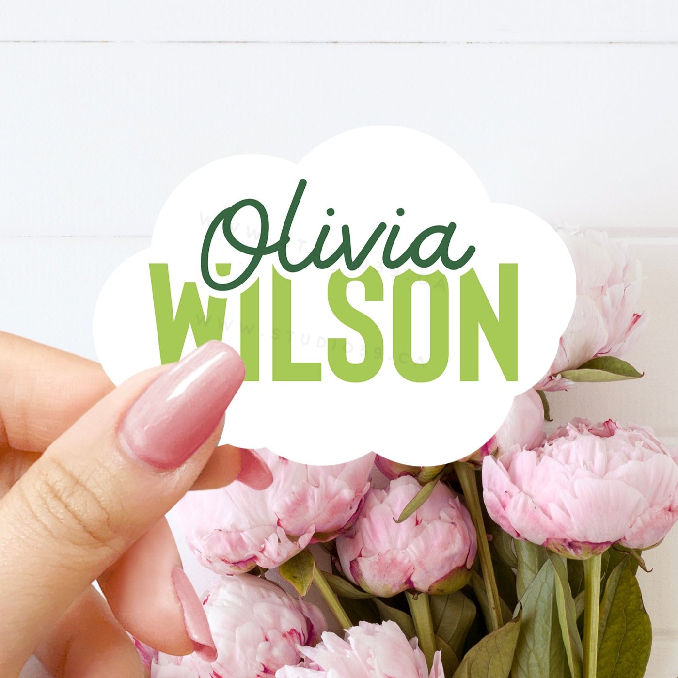 Personalized Name Stickers, Custom Stickers