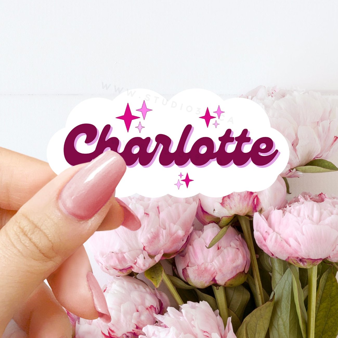 Personalized Name Stickers, Custom Stickers