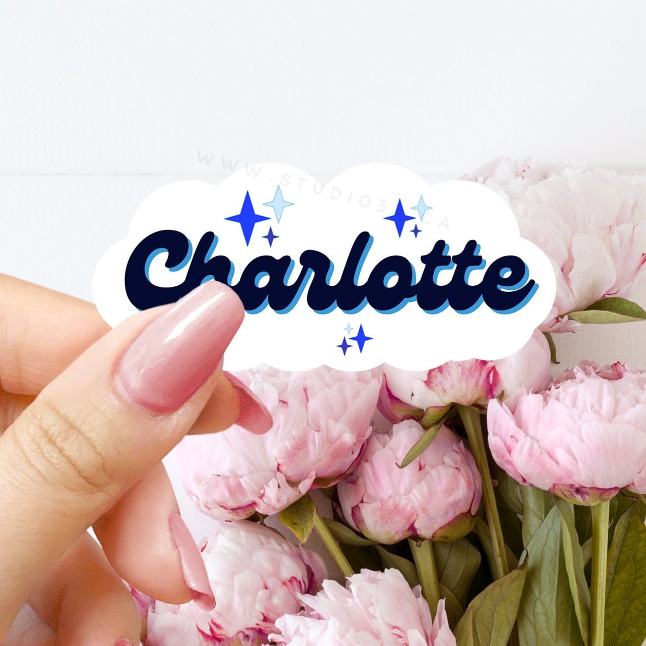 Personalized Name Stickers, Custom Stickers