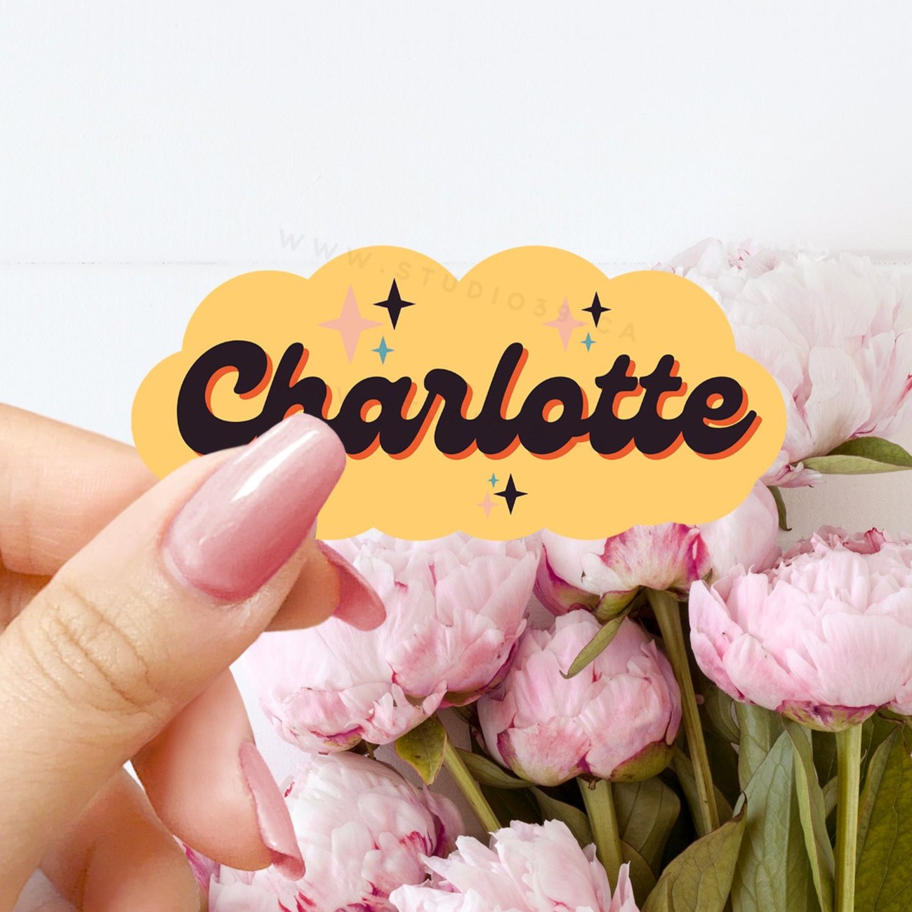 Personalized Name Stickers, Custom Stickers