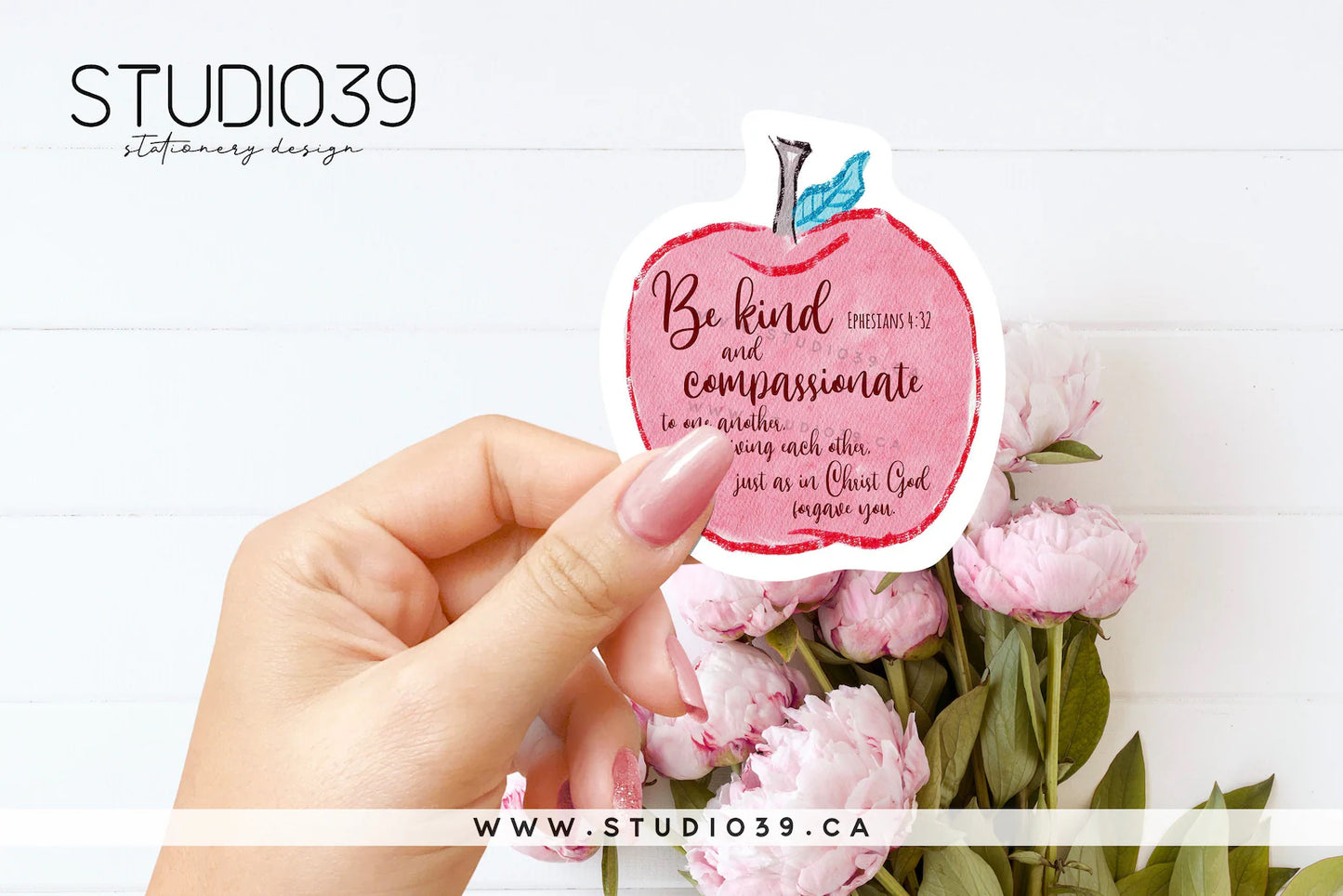 Ephesians 4:32 Vinyl Sticker, Christian Scripture & Bible Verse Stickers